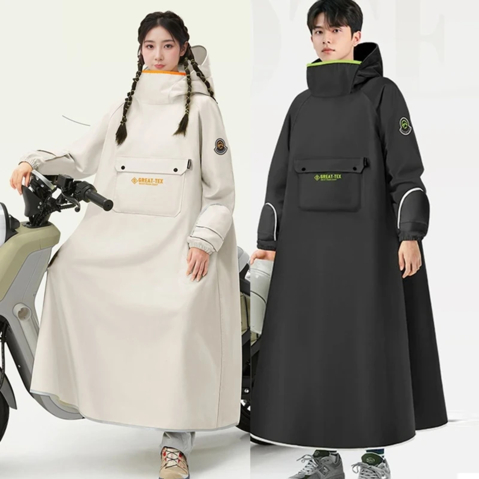 Cycling Gear For Rain - Su geçirmez Yağmurluk Bisiklet Yağmurluğu Motosiklet