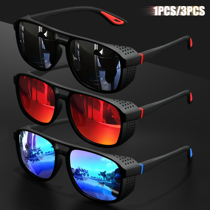 Cycling Glasses - 1PC/3PC Spor Polarize Güneş Gözlüğü Rüzgar