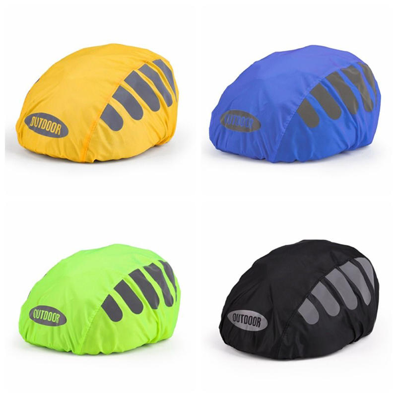 Cycling Gear For Rain - 1 adet bisiklet kaskı yağmur kılıfı