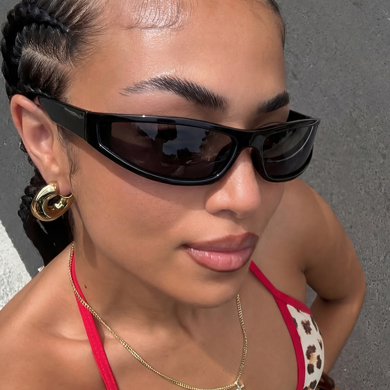 Y2K Dar Dikdörtgen Wrap Etrafı - Cycling Glasses incelemesi ve fiyatı