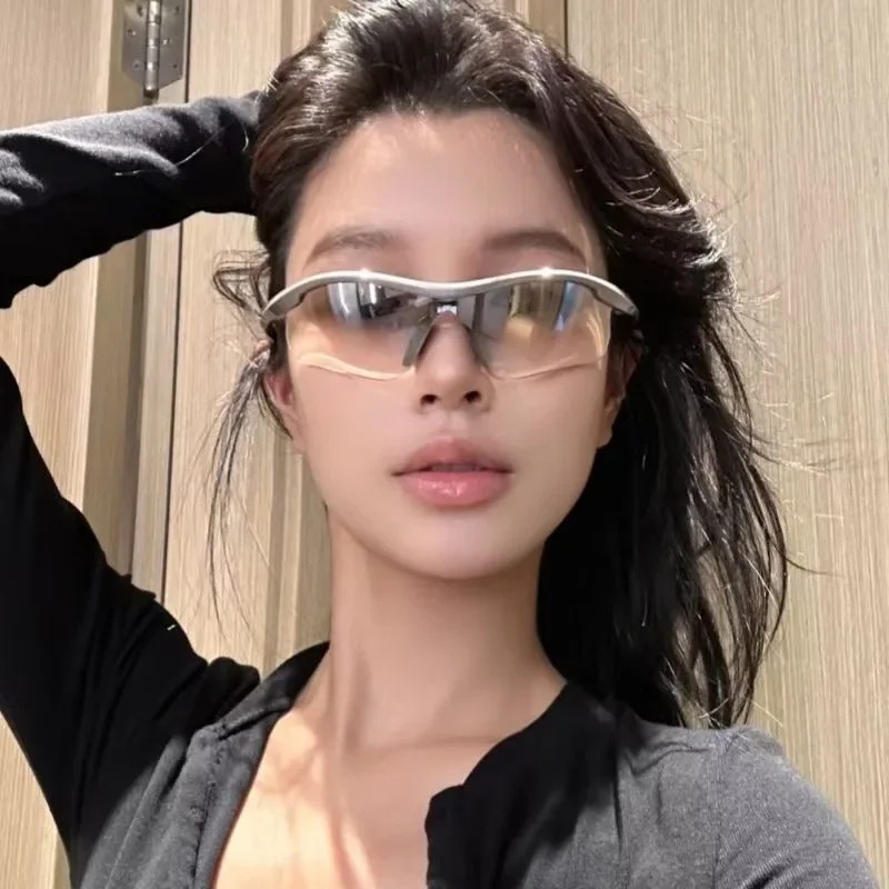 Yeni Yarım Çerçeveli Y2K Güneş - Cycling Glasses incelemesi ve fiyatı