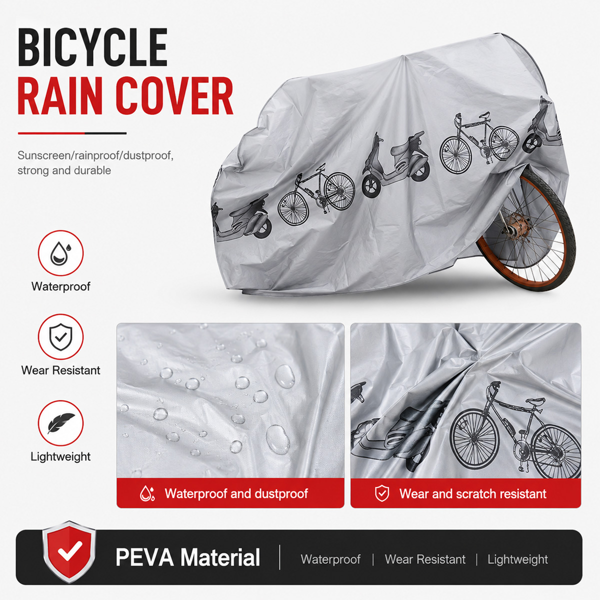 PINMOAP Evrensel Bisiklet Yağm - Cycling Gear For Rain incelemesi ve fiyatı