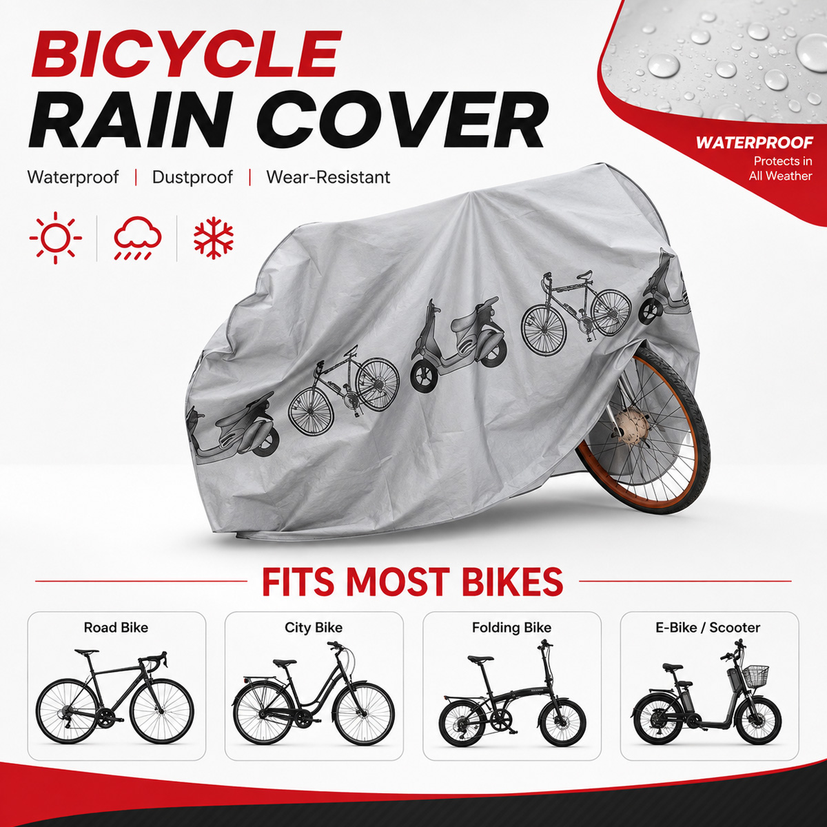 PINMOAP Evrensel Bisiklet Yağm - Cycling Gear For Rain incelemesi ve fiyatı